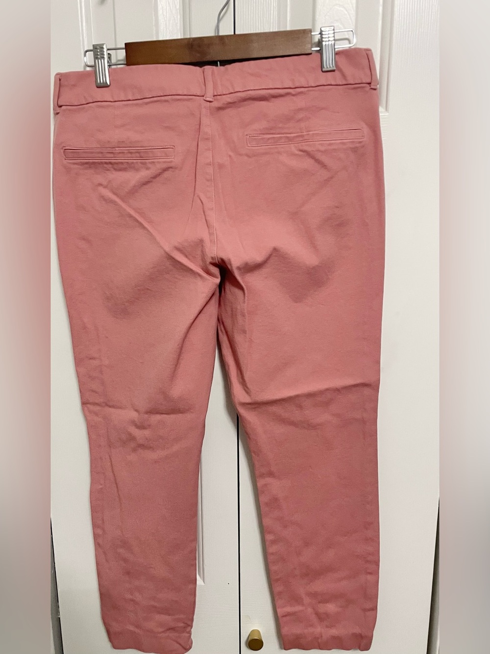 Old Navy Pink Women's Straight Ankle Pants - Picture 2 of 3